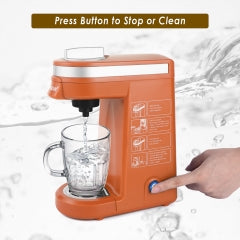 CHULUX Coffee Maker Single-Serve Coffee Machine for Capsule,Orange