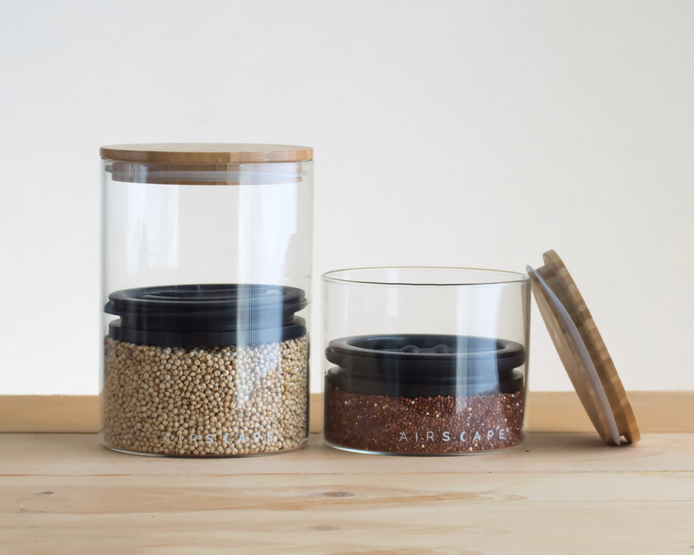
                  
                    Airscape® Glass w/ Bamboo Lid
                  
                