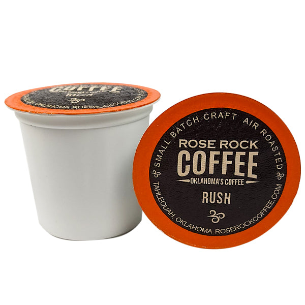 
                  
                    RUSH | Single Serve Craft Cups | Dark Roast | 12ct | 24ct | 36ct | 48ct | 72ct | 96ct
                  
                
