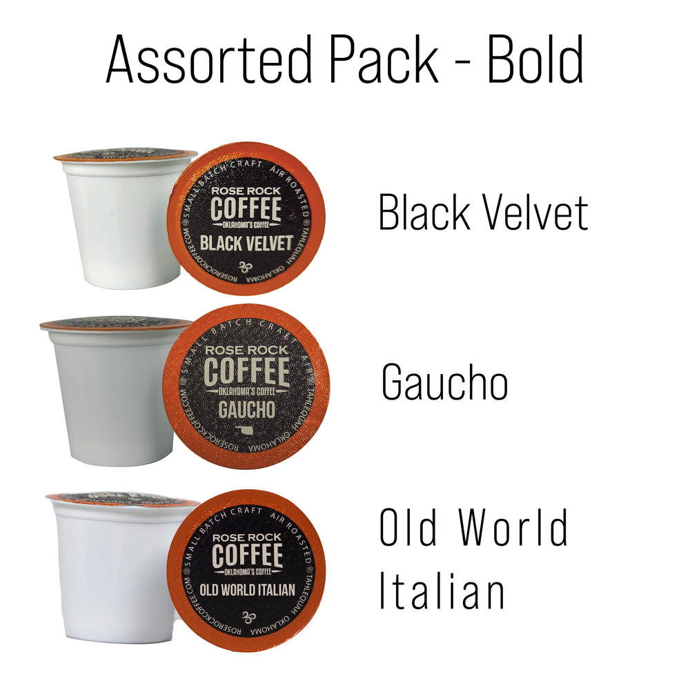 
                  
                    Assorted Blends | Single Serve Craft Cups | Bold | 12ct | 24ct | 36ct | 48ct | 72ct | 96ct
                  
                