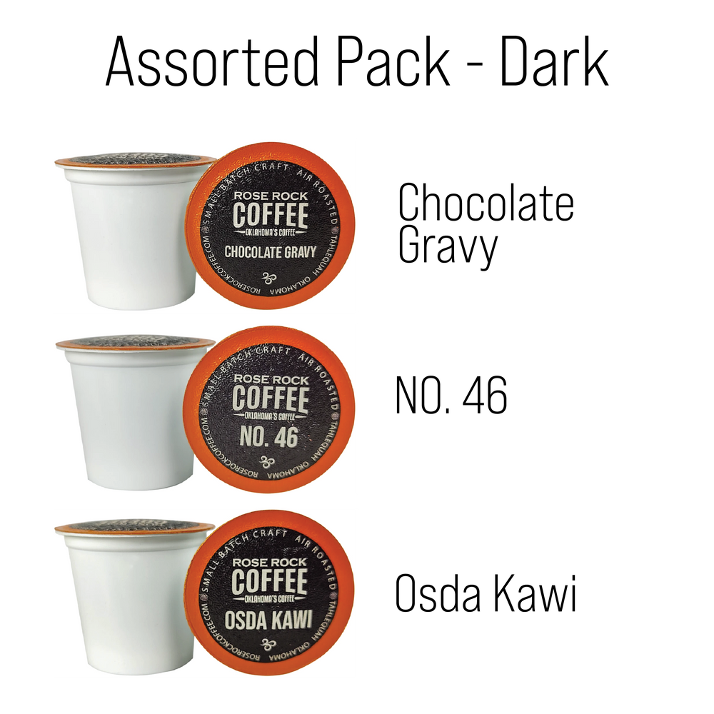 
                  
                    Assorted Blends | Single Serve Craft Cups | Dark | 12ct | 24ct | 36ct | 48ct | 72ct | 96ct
                  
                
